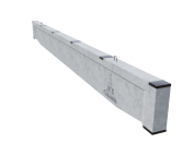 Балка чердачного перекрытия