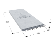 Блок под фундамент стен