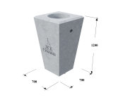 Блок забивной