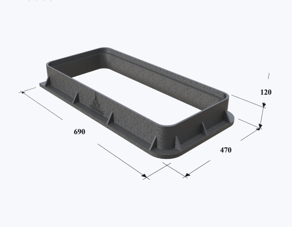 Корпус дождеприемника ДБ2 (В125)