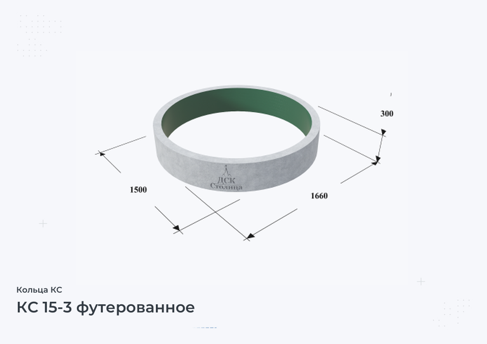 КС 15-3 футерованное