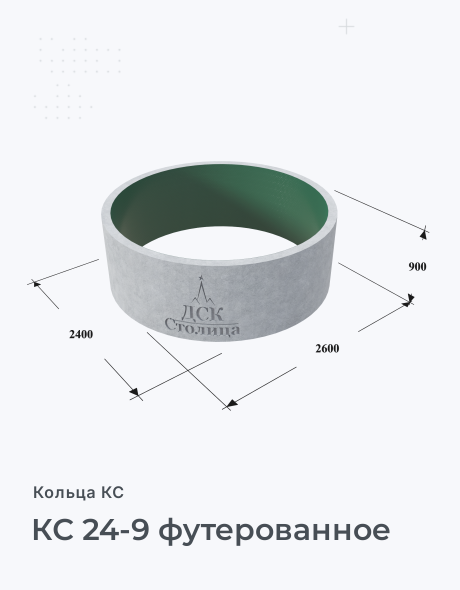КС 24-9 футерованное
