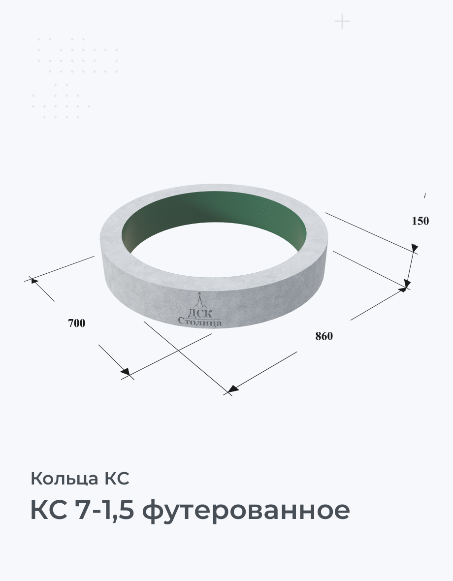 КС 7-1,5 футерованное