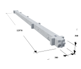 Колонны четырехэтажные