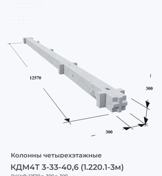КДМ4Т 3-33-40,6 (1.220.1-3м)
