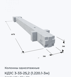 КД1С 3-33-25,2 (1.220.1-3м)