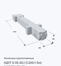 КД1Т 3-33-25,1 (1.220.1-3м)
