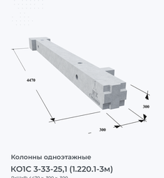 КО1С 3-33-25,1 (1.220.1-3м)