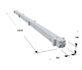 Колонны трехэтажные