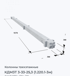 КДМ3Т 3-33-25,3 (1.220.1-3м)