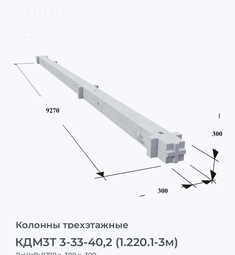 КДМ3Т 3-33-40,2 (1.220.1-3м)