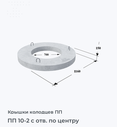 ПП 10-2 с отв. по центру