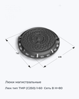 Люк тип ТМР (С250)-1-60  Сеть В H=80