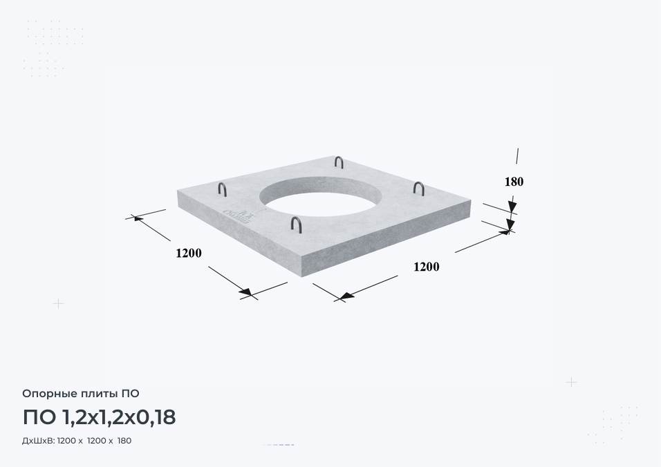 ПО 1,2х1,2х0,18