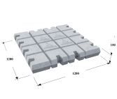 Плита укрепления