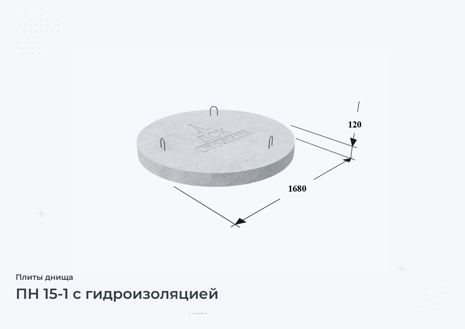 ПН 15-1 с гидроизоляцией