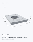 ПД 6 с люком чугунным тип Т