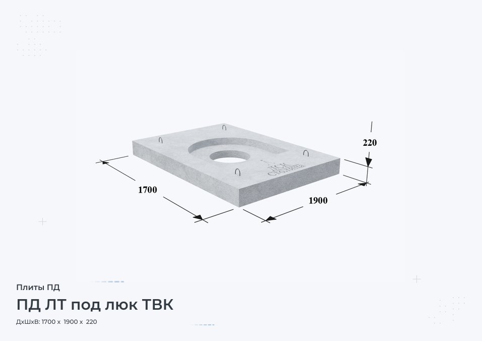 ПД ЛТ под люк ТВК