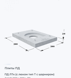 ПД ЛТк (с люком тип Т с шарниром)