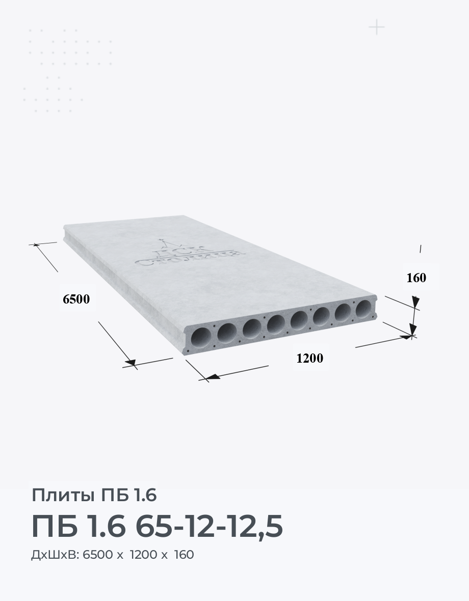 ПБ 1.6 65-12-12,5