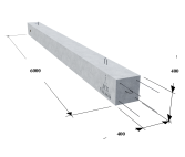 Стволы сборных колонн