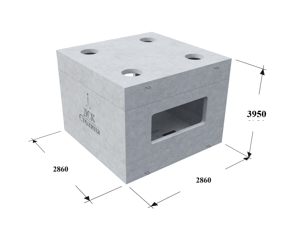 Тепловая камера 2,6 х 2,6 х 2,0