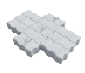 Тротуарная плита фигурная