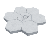 Тротуарная плита шестиугольная