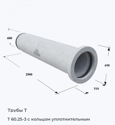 Т 60.25-3 с кольцом уплотнительным