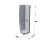 Угловой стеновой блок