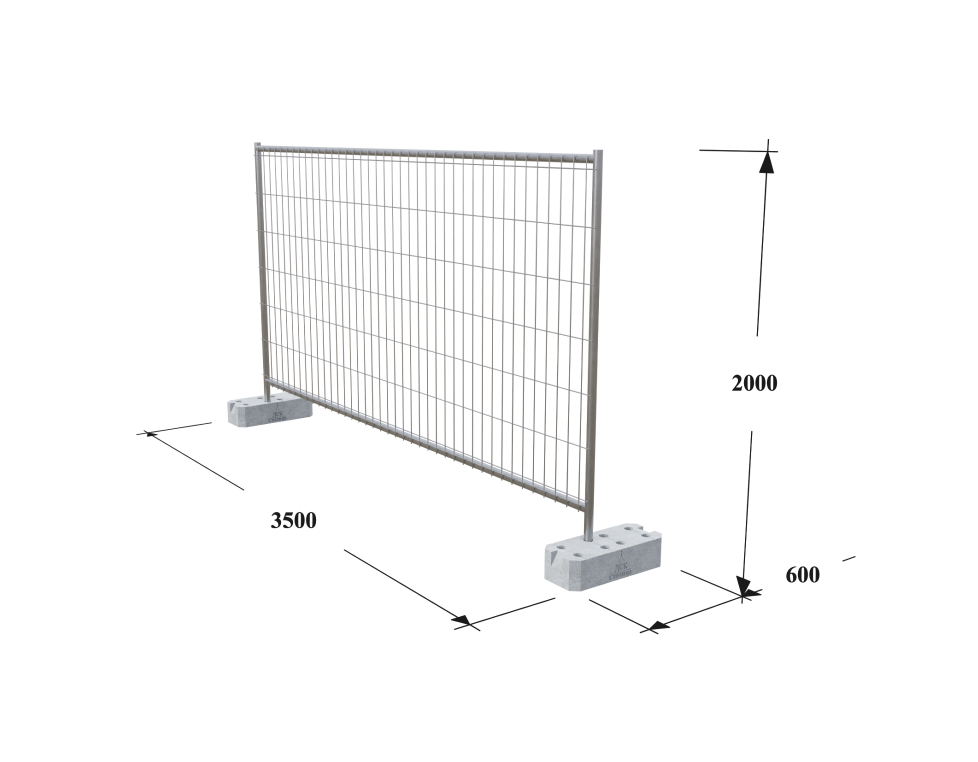 Временное ограждение Евро 2