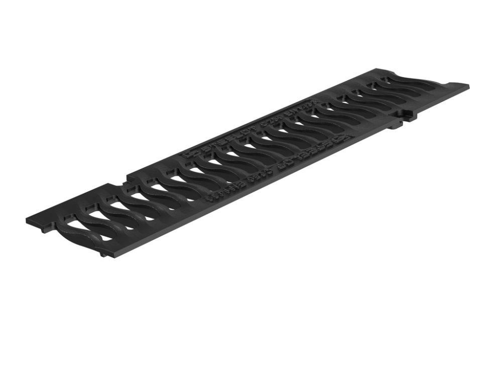 Решетка чугунная волна SteeStart DN 100 C 250