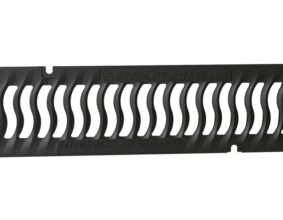 Решетка чугунная волна SteeStart DN 100 C 250