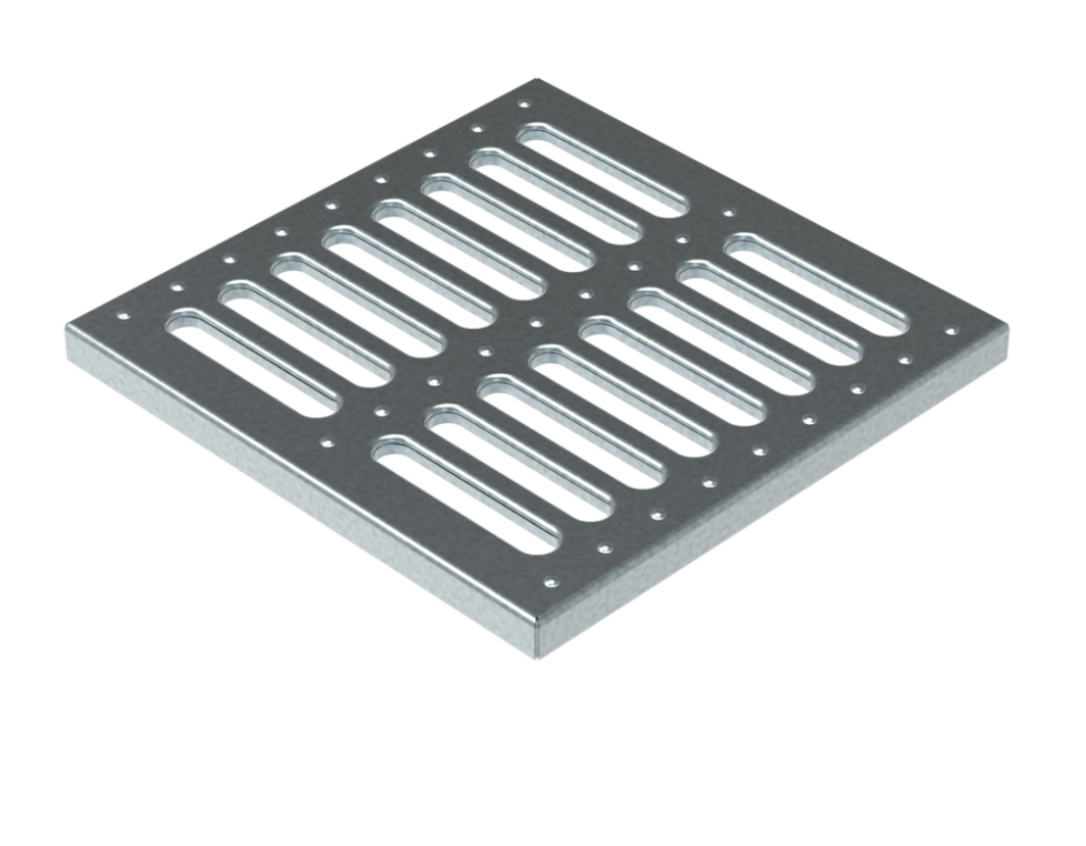 Решетка стальная штампованная SteeStart 300х300 А 15