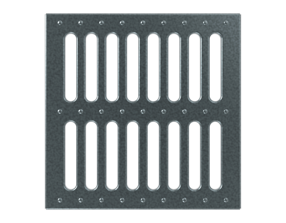 Решетка стальная штампованная SteeStart 300х300 А 15