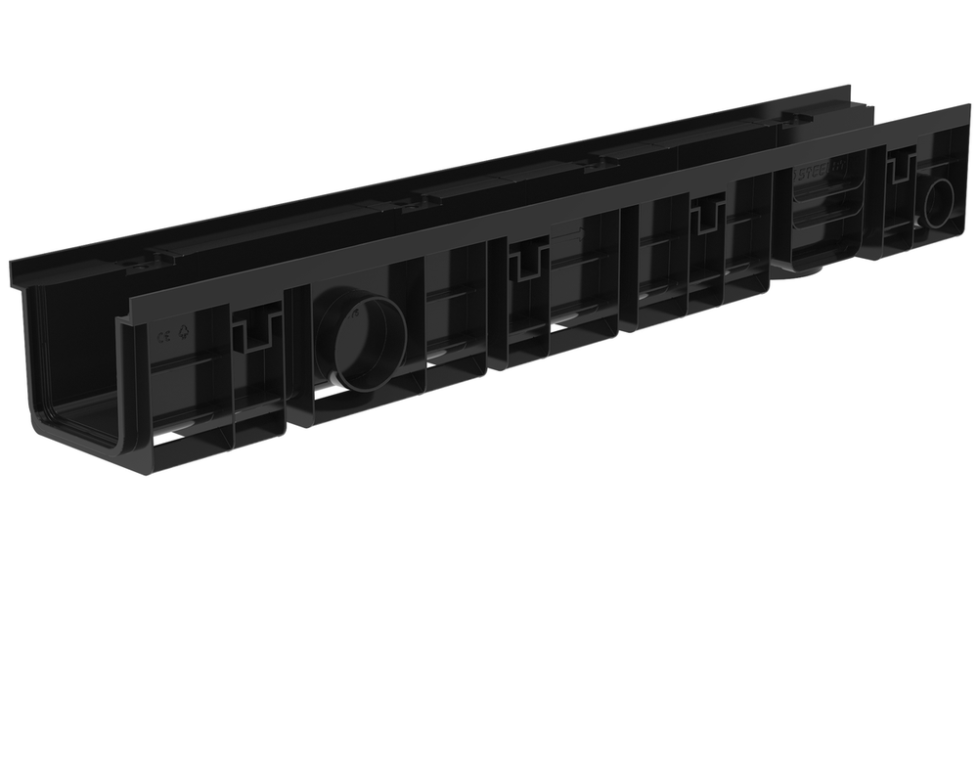 Лоток пластиковый SteeStart DN 100 H 133 высокий борт