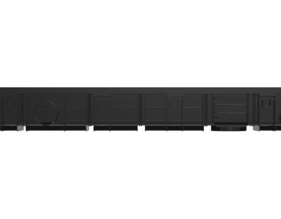 Лоток пластиковый SteeStart DN 100 H 133 высокий борт