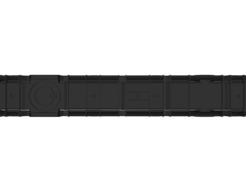 Лоток пластиковый SteeStart DN 100 H 133 высокий борт