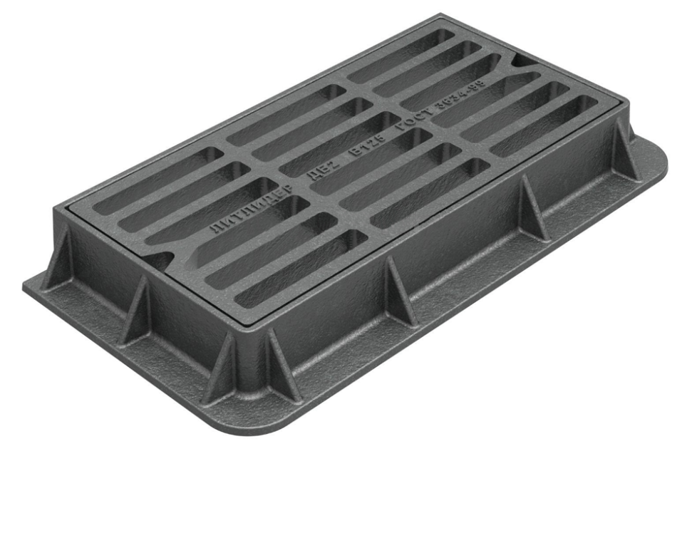 Дождеприемник ДБ2 (B 125) (прямой паз)